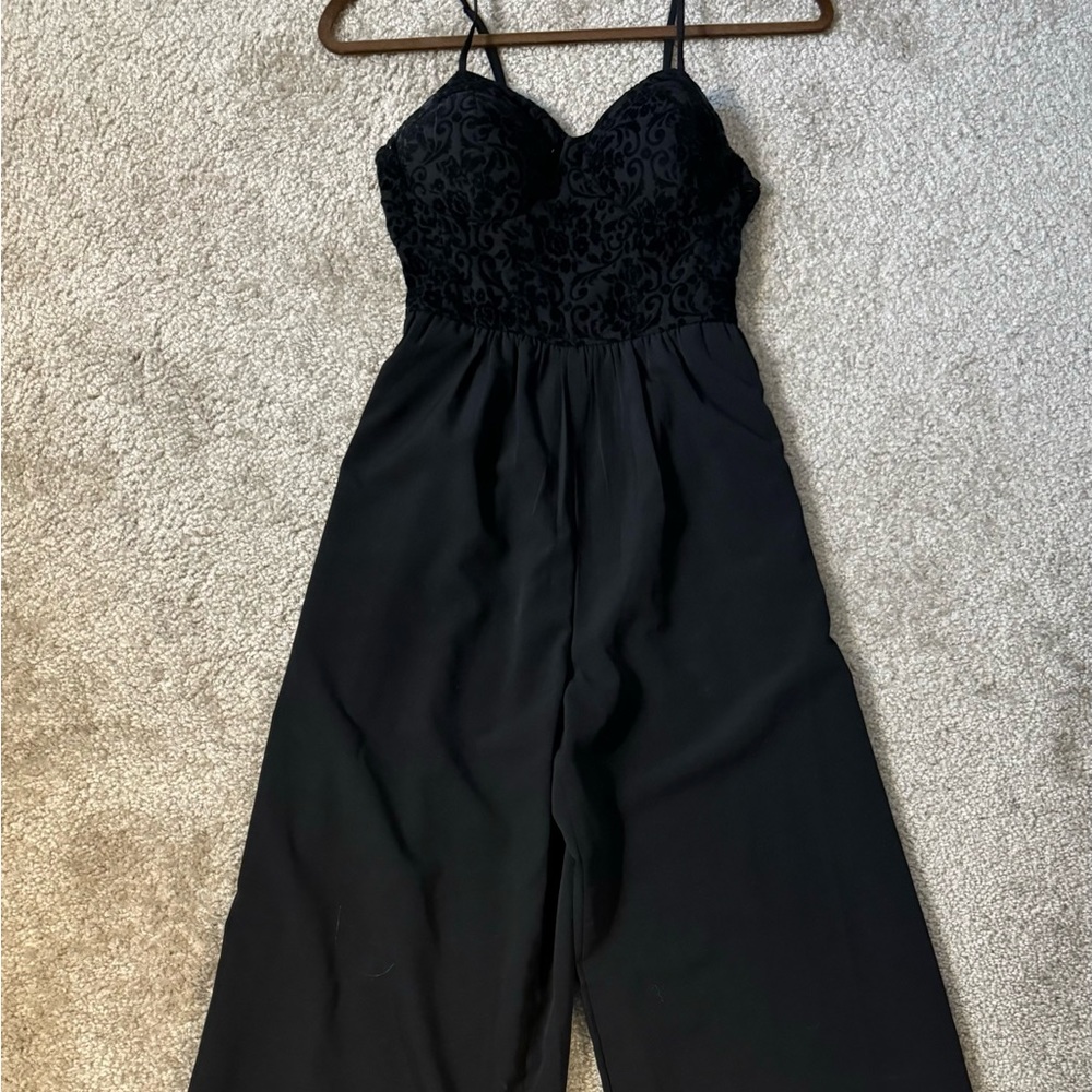Black jumpsuit